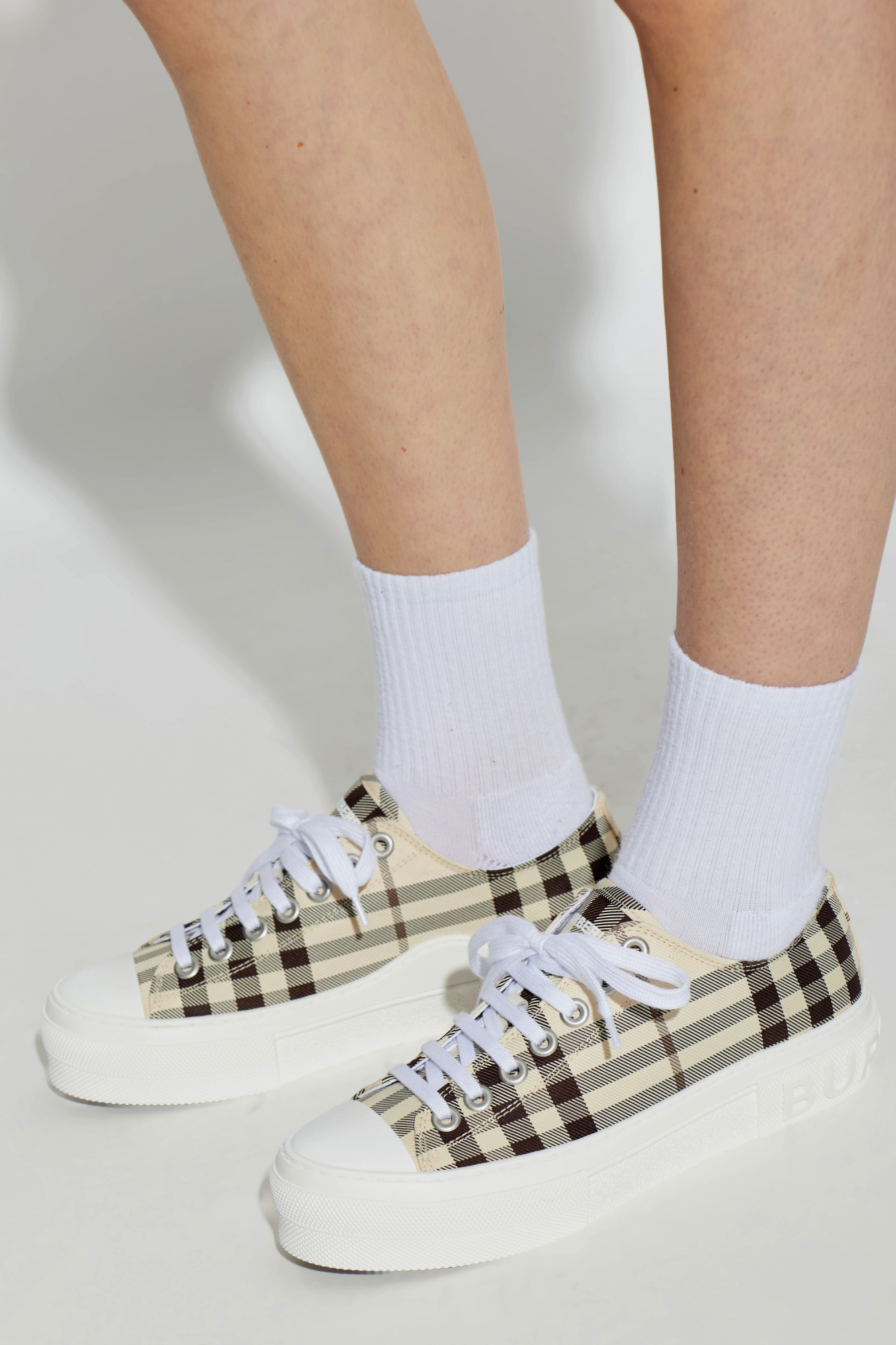 Burberry Checkered pattern sports shoes | Women's | Vitkac